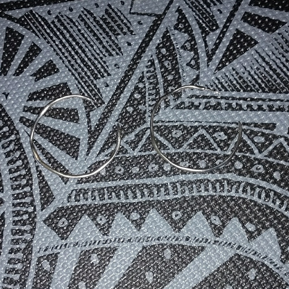 Sterling Silver hoops